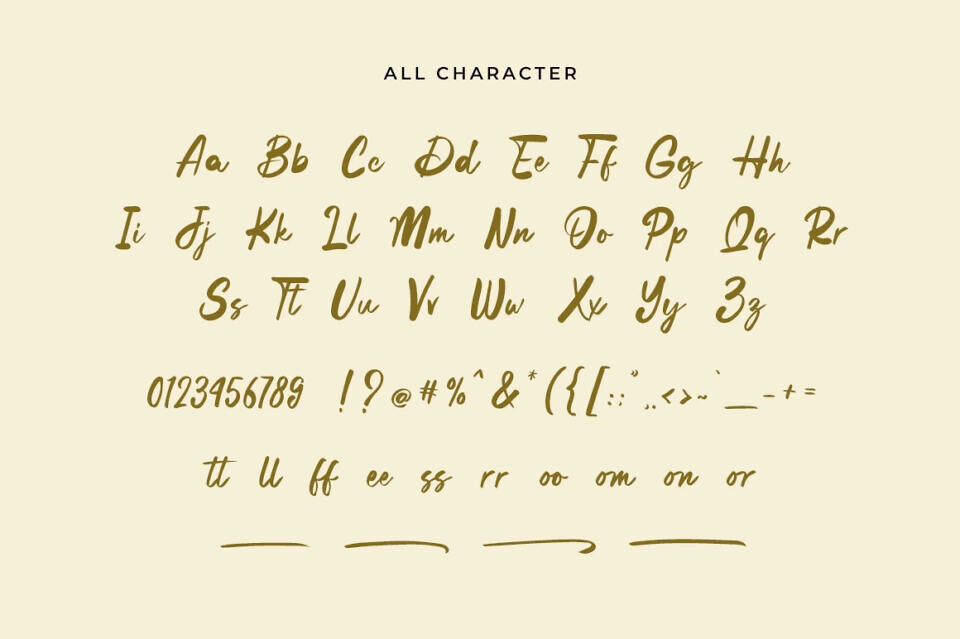 Bold Canvas Font