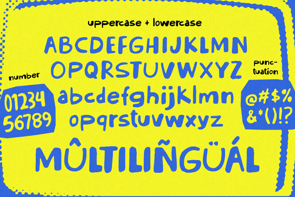 Broken Tempo Font