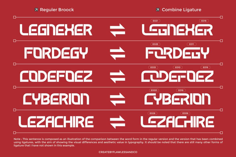 Broock Font