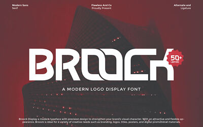 Broock Font