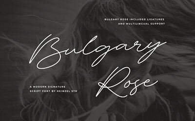 Bulgary Rose Font