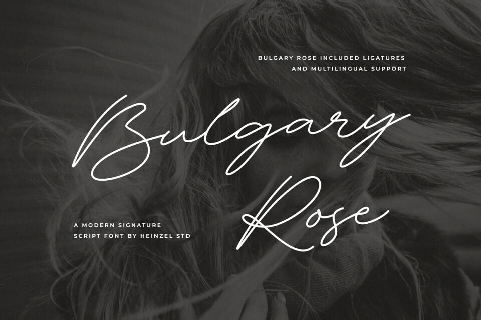 Bulgary Rose Font