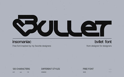 Bvllet Font