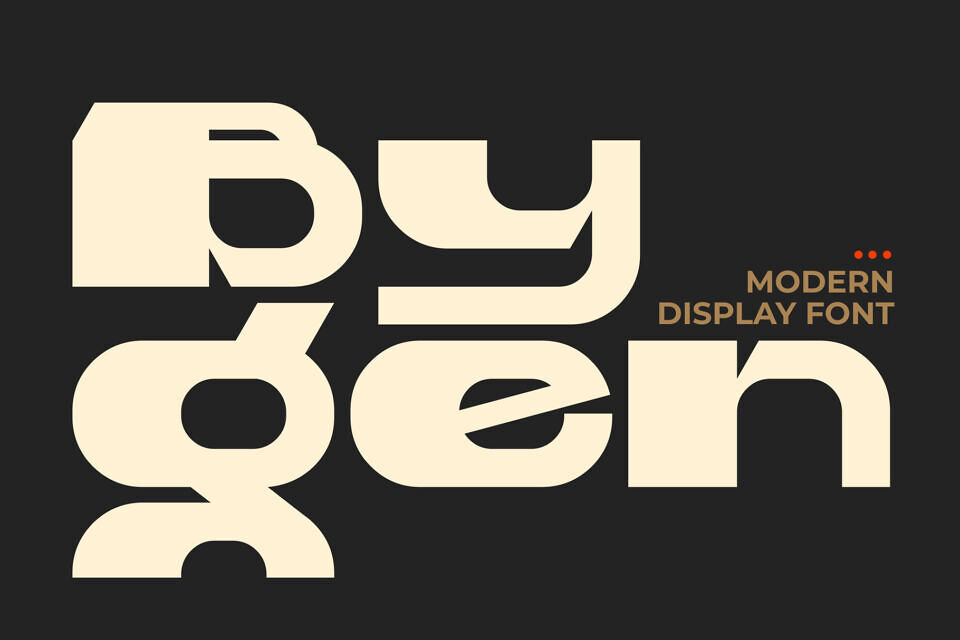 Bygen Font