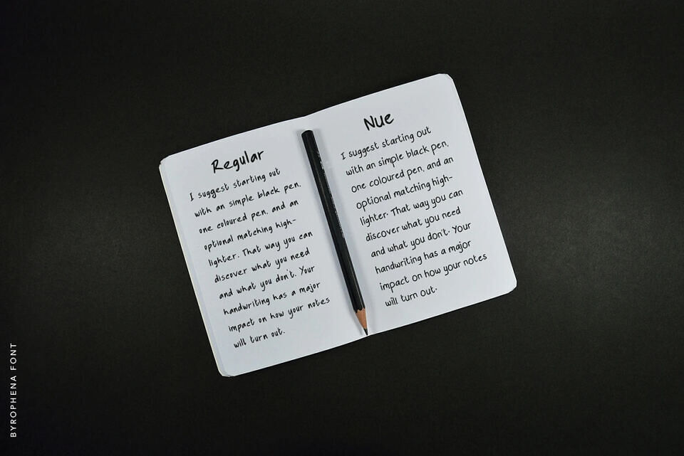 Byrophena Font