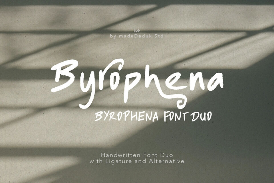Byrophena Font