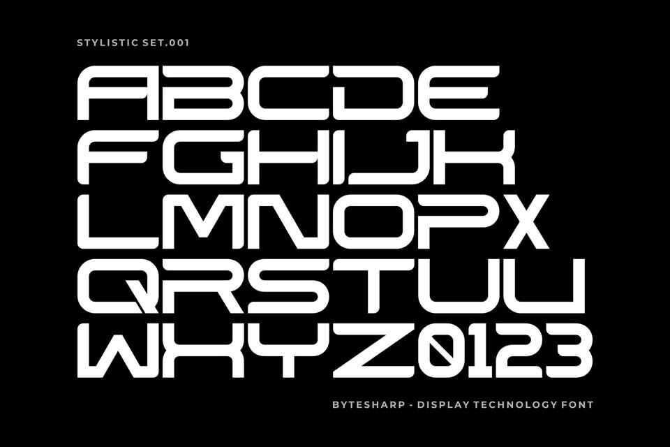 Byte Sharp Font