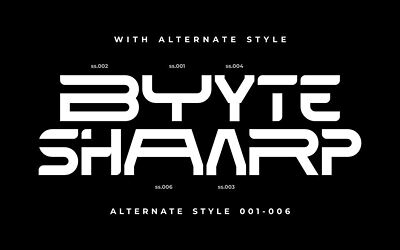 Byte Sharp Font