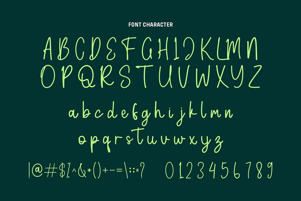 CF Rishira Notes Font