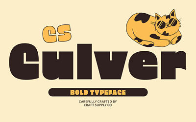 CS Culver Font
