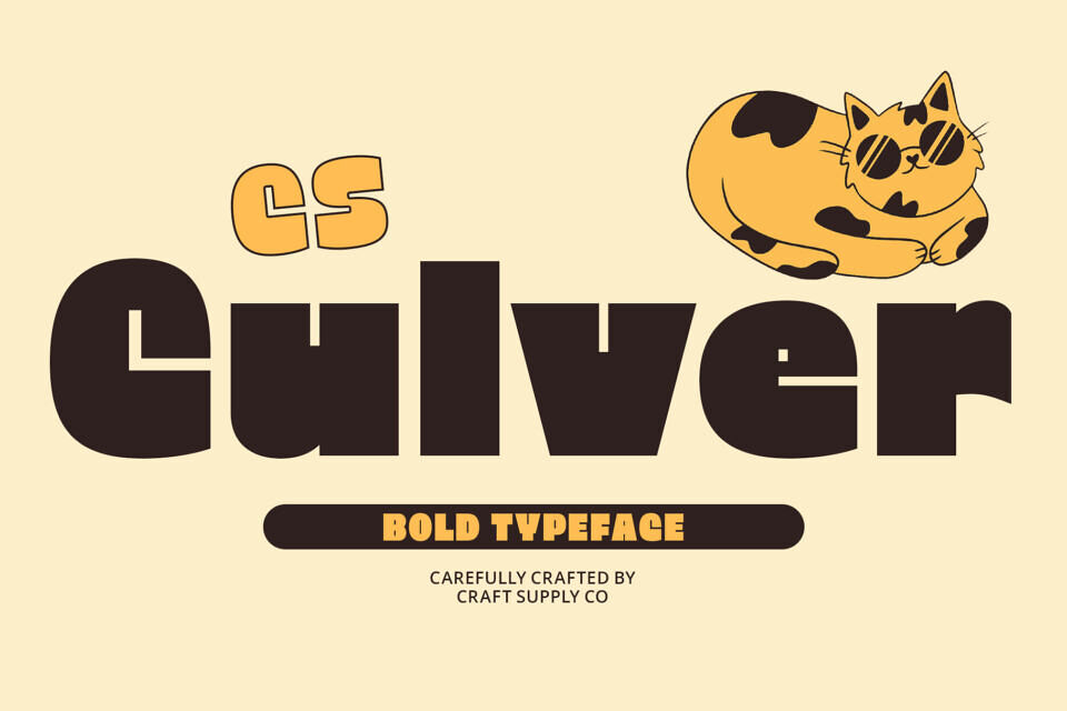 CS Culver Font