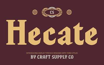CS Hecate Font