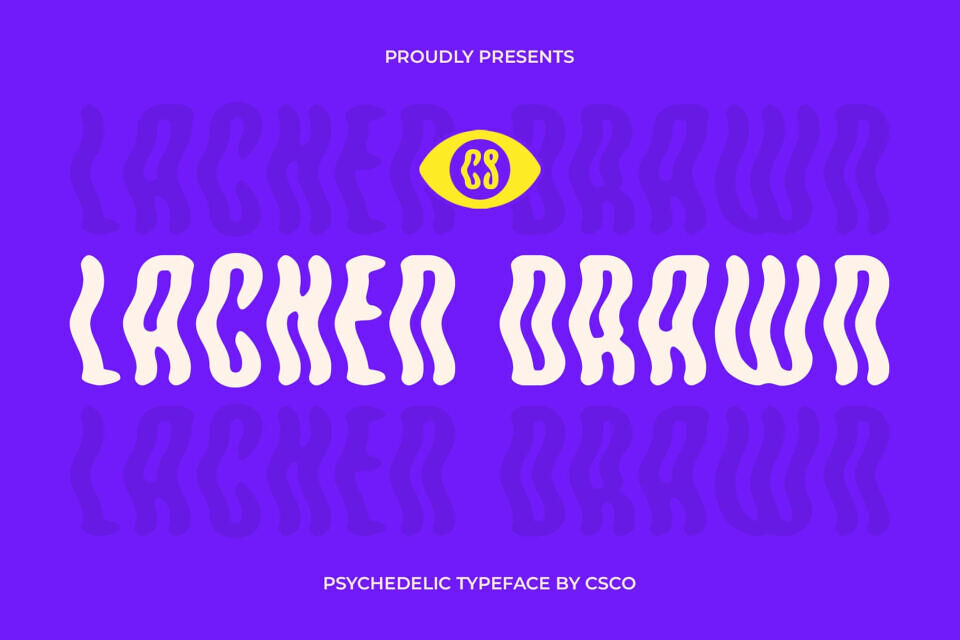 CS Lachen Drawn Font