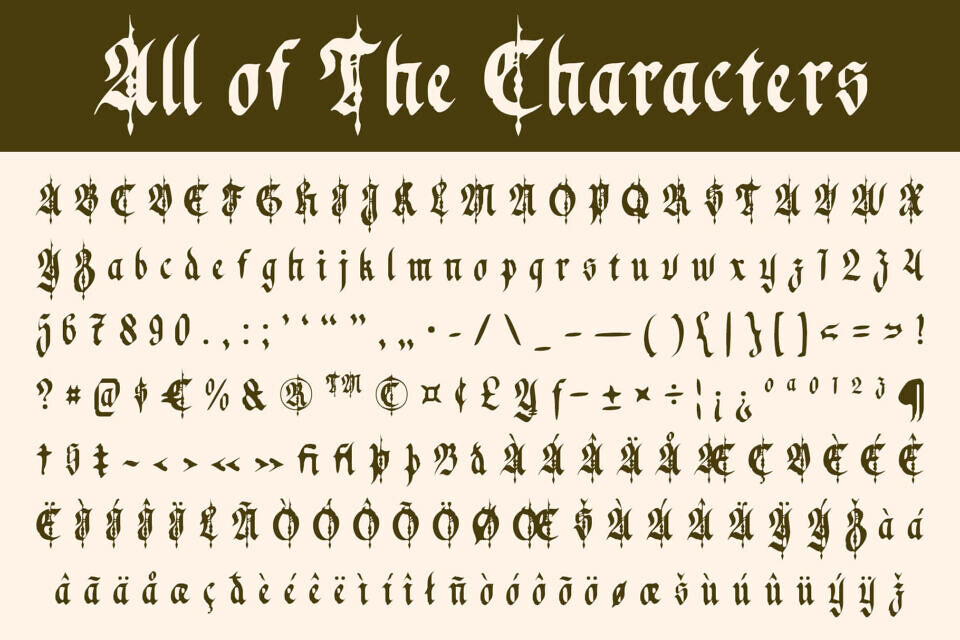 CS Lamia Drawn Font