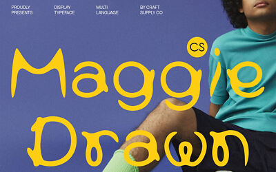 CS Maggie Drawn Font