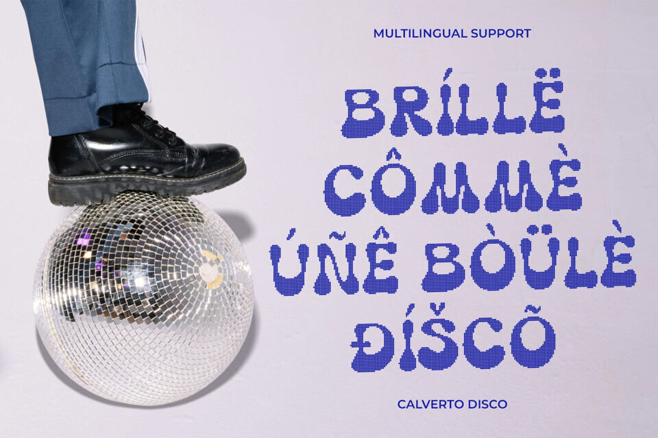 Calverto Disco Font