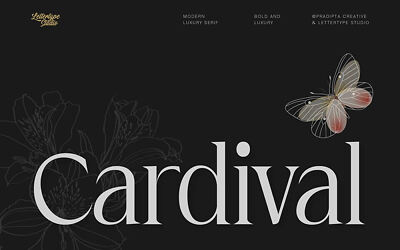 Cardival Font