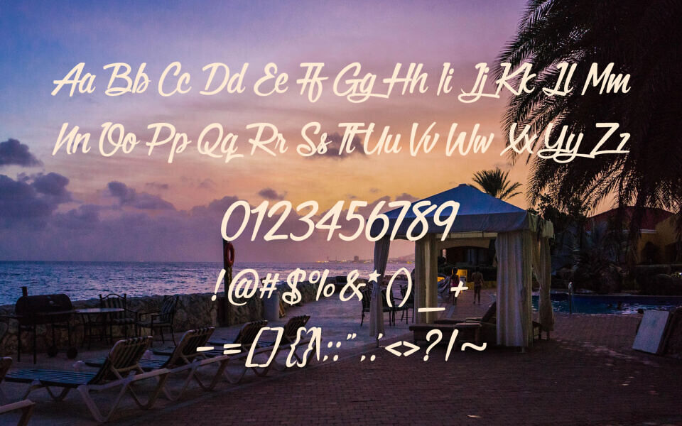 Catleya Signature Font