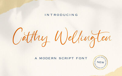 Catthy Wellingten Font