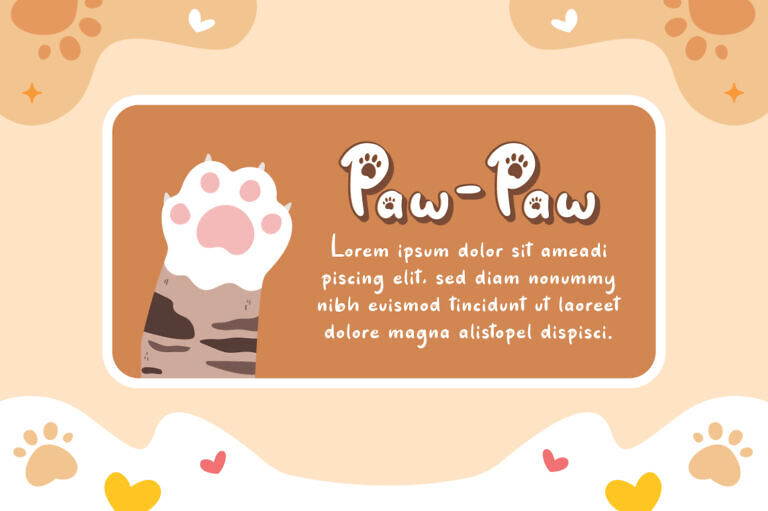 Catto Puroo Display Font