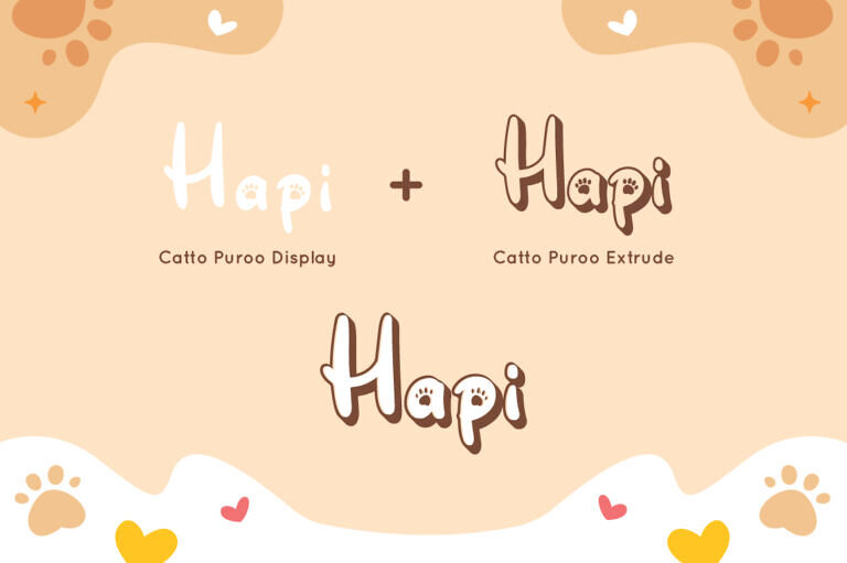 Catto Puroo Display Font
