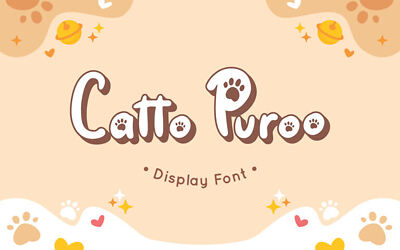 Catto Puroo Display Font