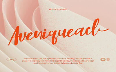 Cf Aveniqueacl Font