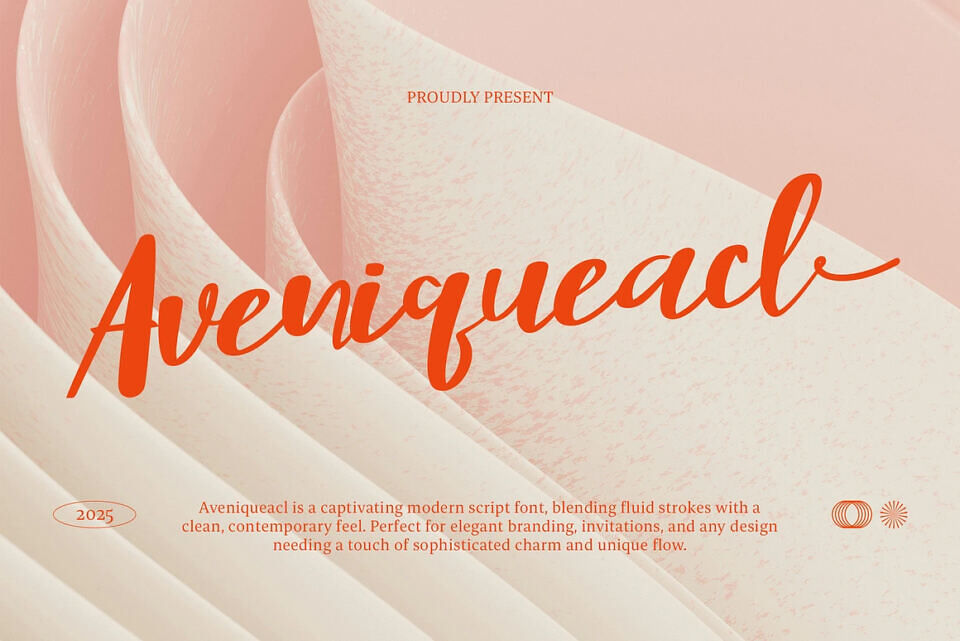 Cf Aveniqueacl Font