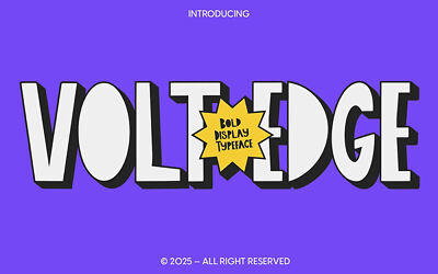 Cf Volt Edge Font