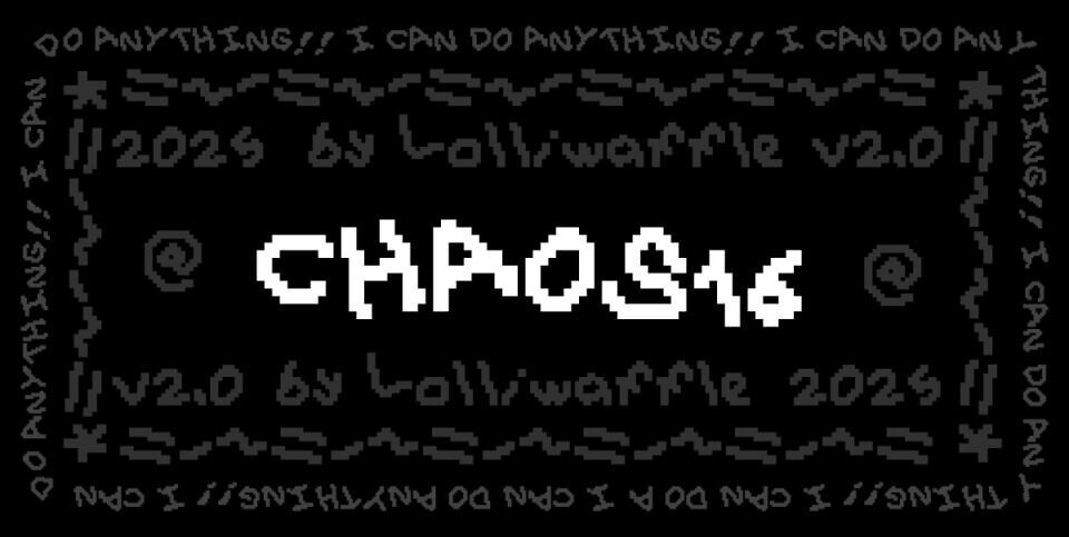 Chaos16 Font