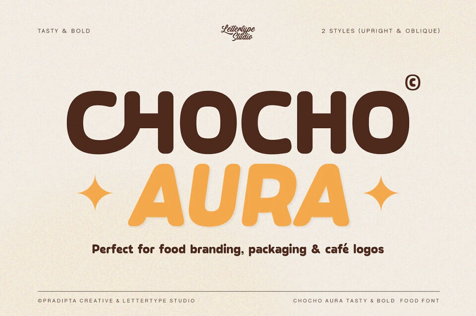 Chocho Aura Font