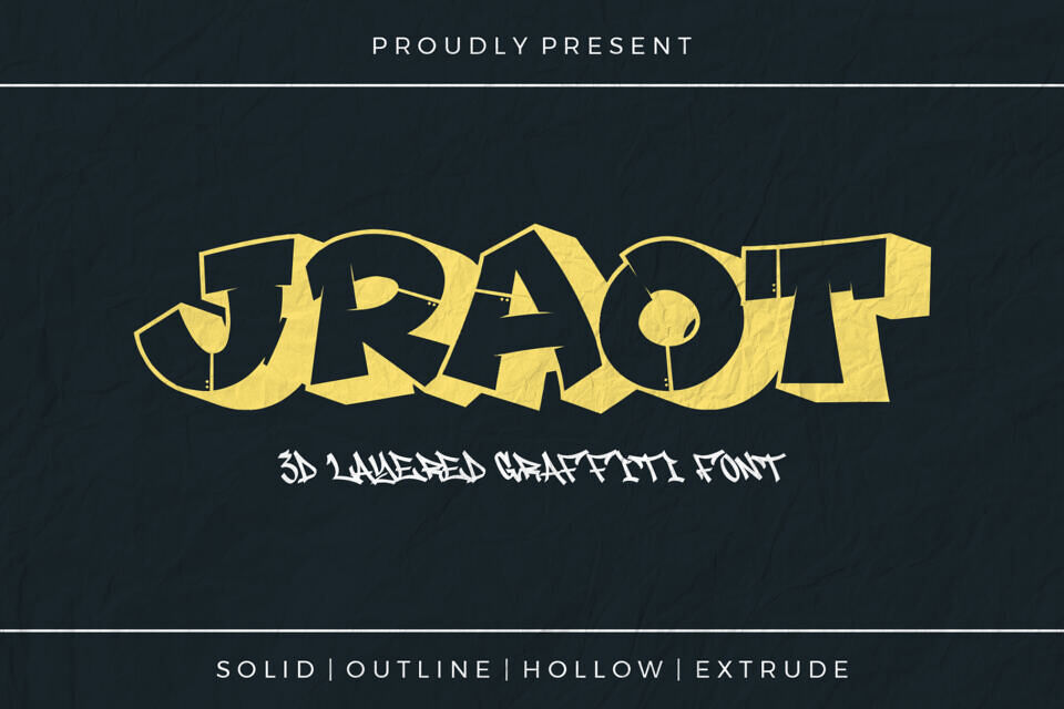 Jraot Font