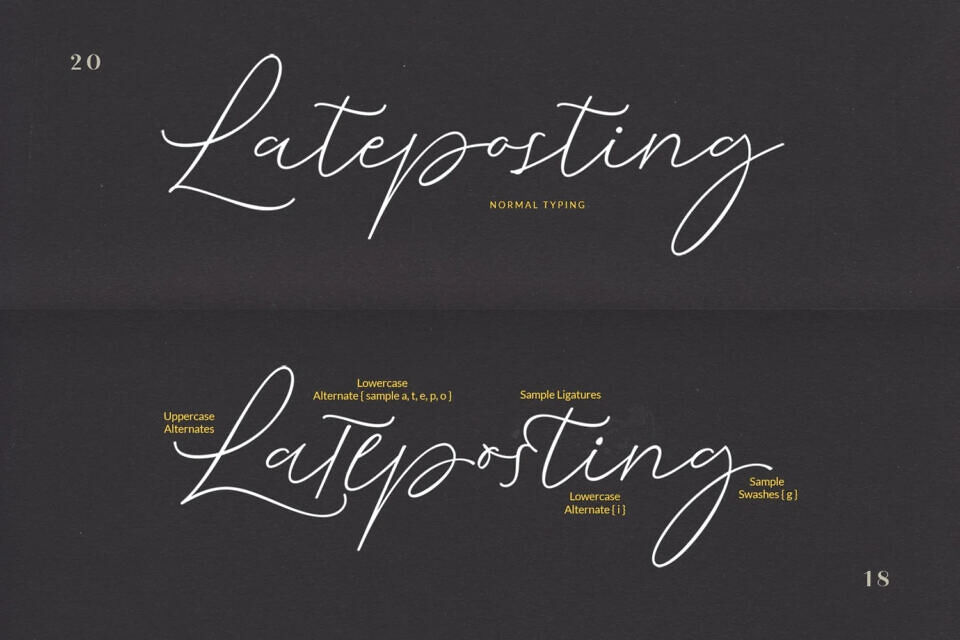 Cochocib Script Font