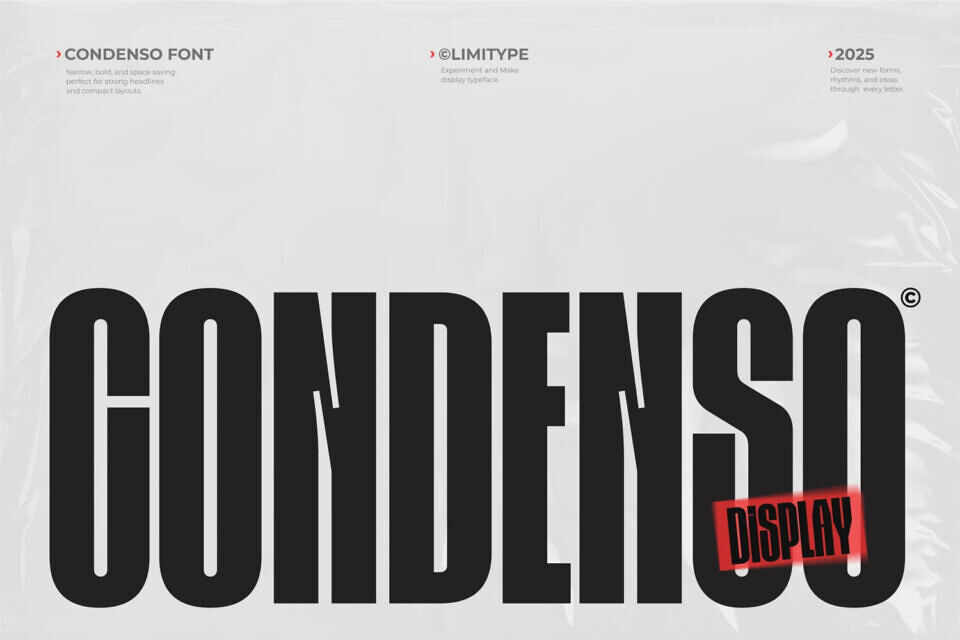Condenso Font