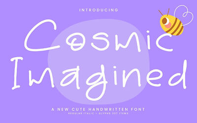 Cosmic Imagined Font