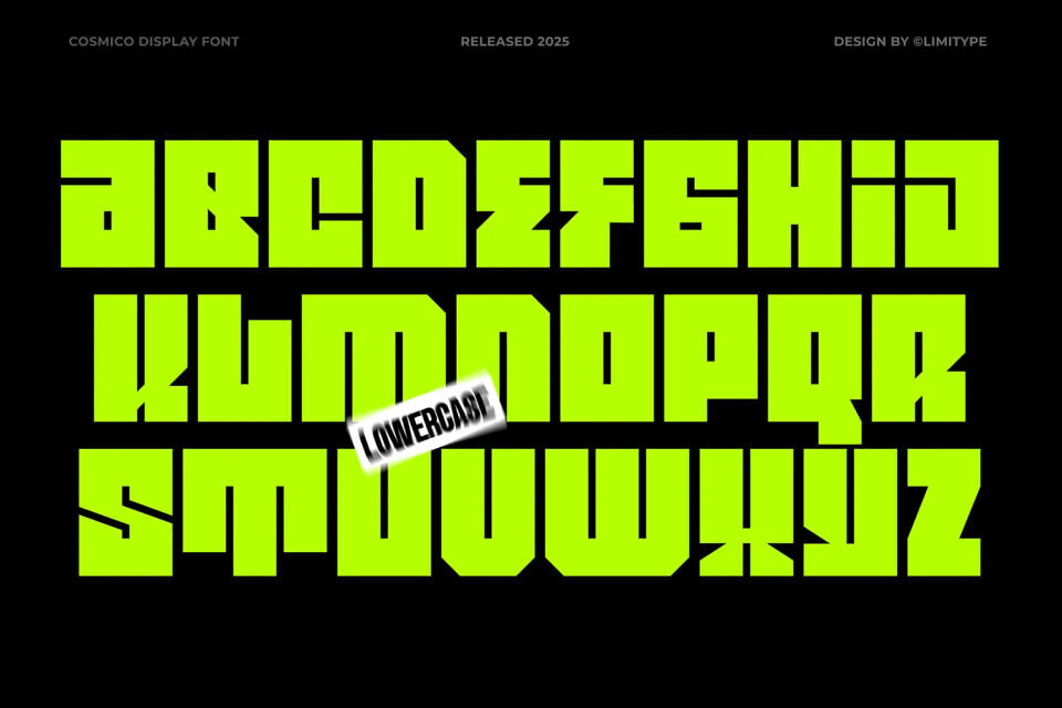Cosmico Font