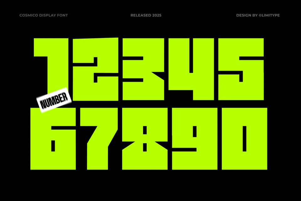 Cosmico Font