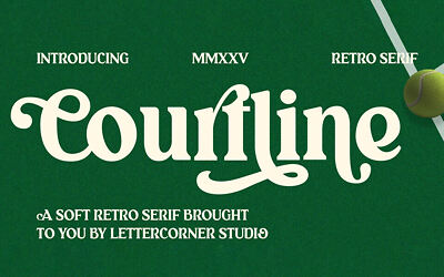 Courtline Font