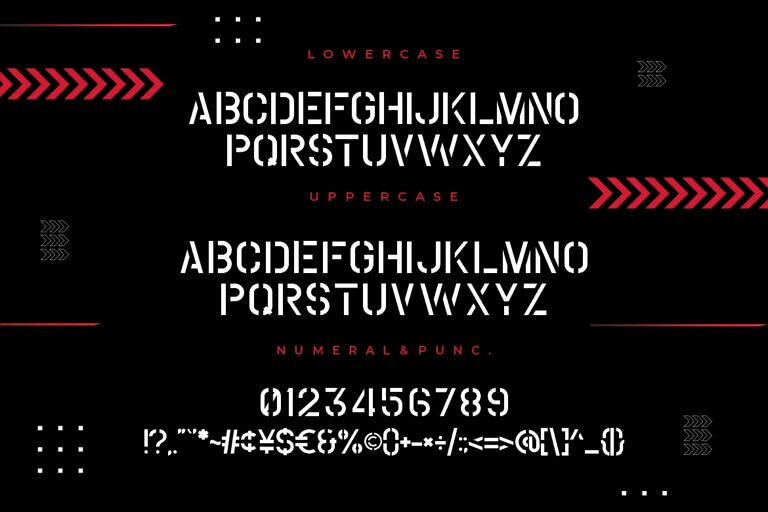 Coutline Font
