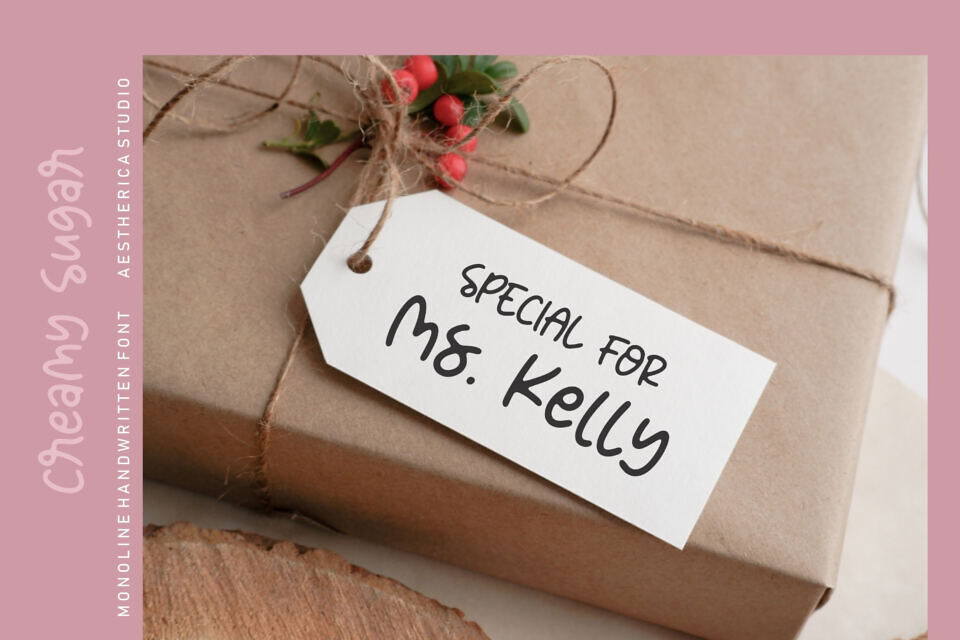 Creamy Sugar Font