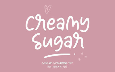 Creamy Sugar Font
