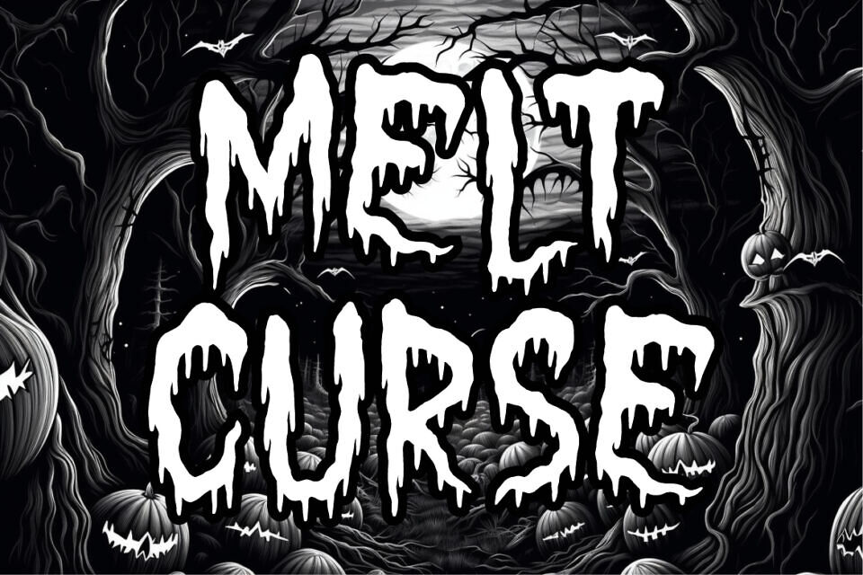 Creepy Melter Font