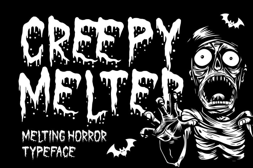Creepy Melter Font
