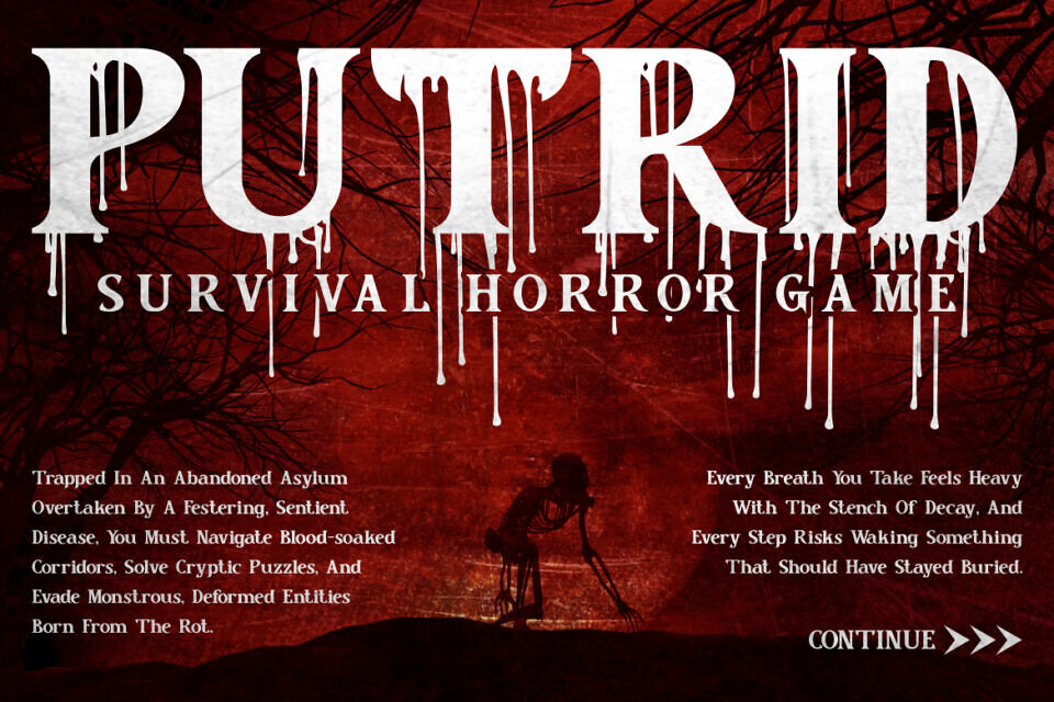 Crimson Horror Font