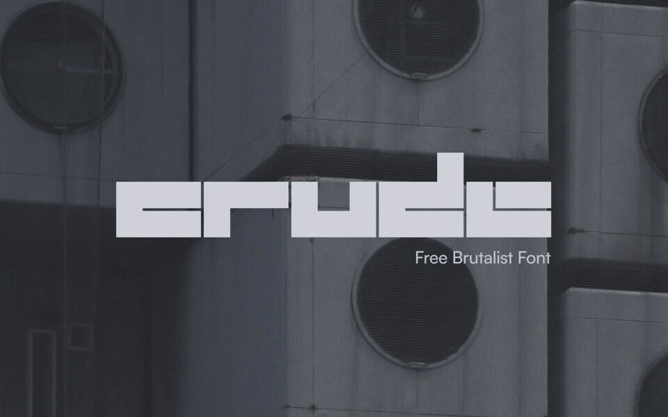 Crude Font