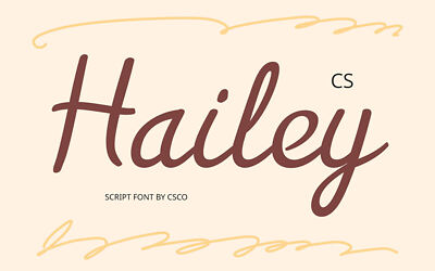 Cs Hailey Font