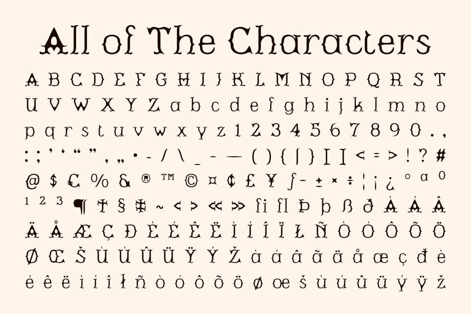 Cs Malion Drawn Font