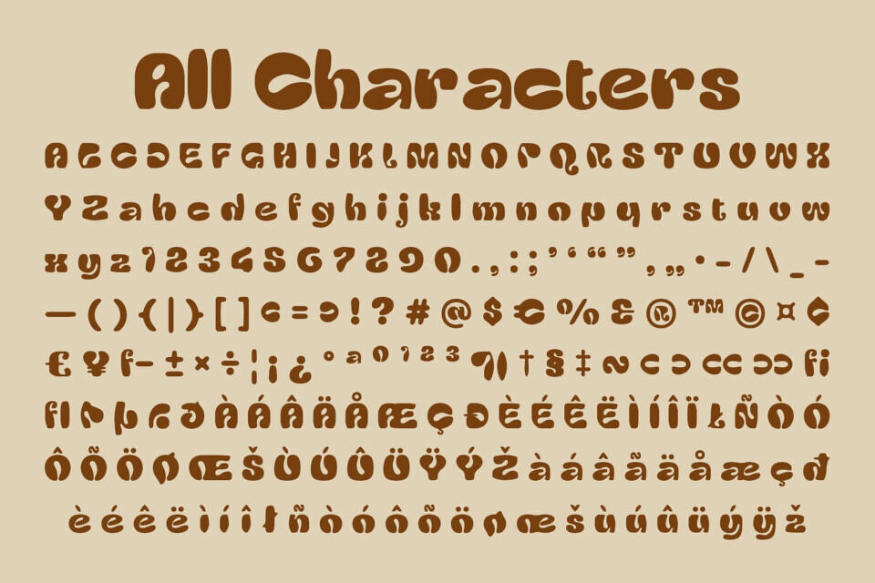 Cs Mocha Drawn Font