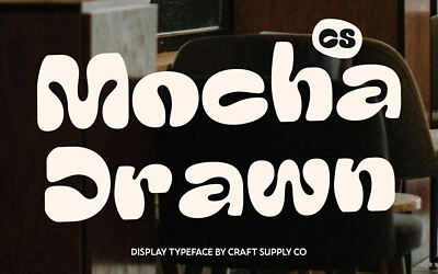 Cs Mocha Drawn Font
