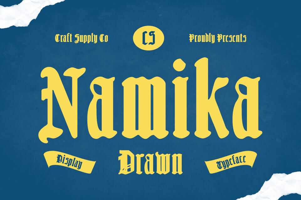 Cs Namika Drawn Font